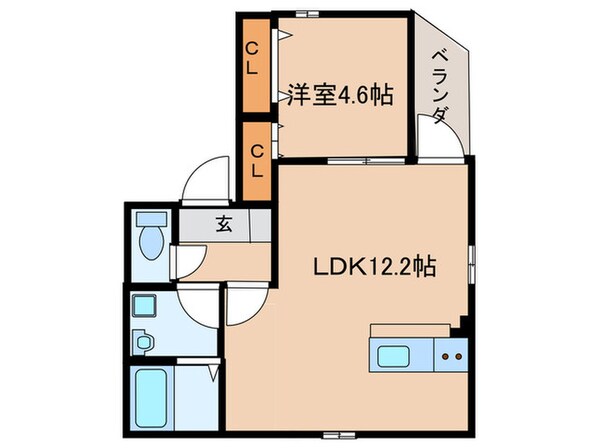 NAGOYA the FORESTの物件間取画像